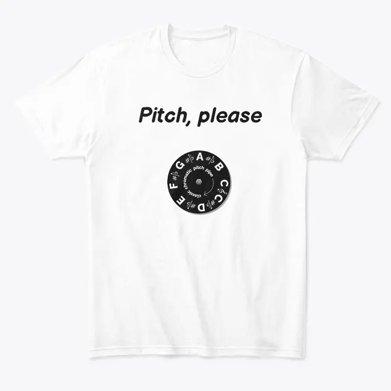 Pitch Please Black Writing