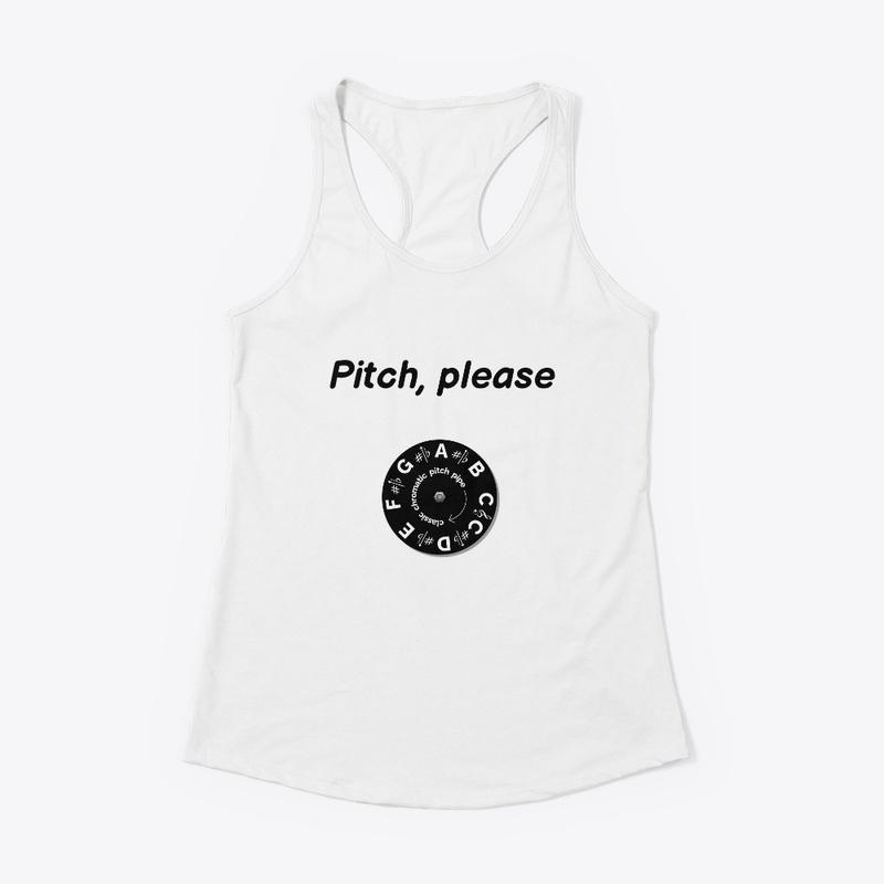 Pitch Please Black Writing