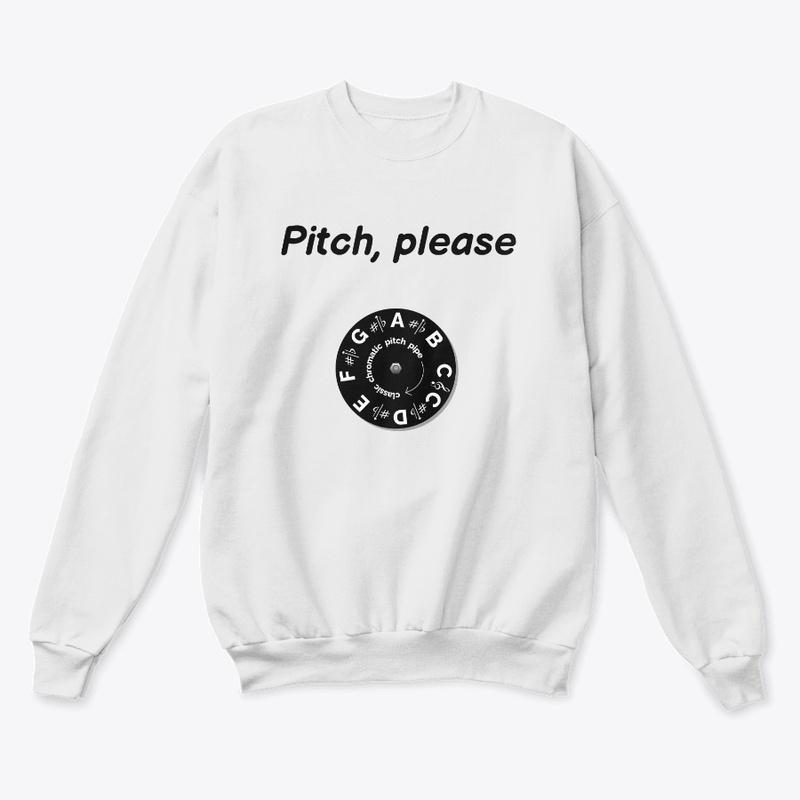 Pitch Please Black Writing