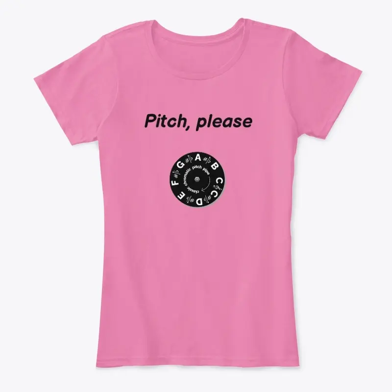 Pitch Please Black Writing