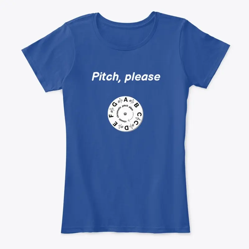 Pitch, Please (white print)